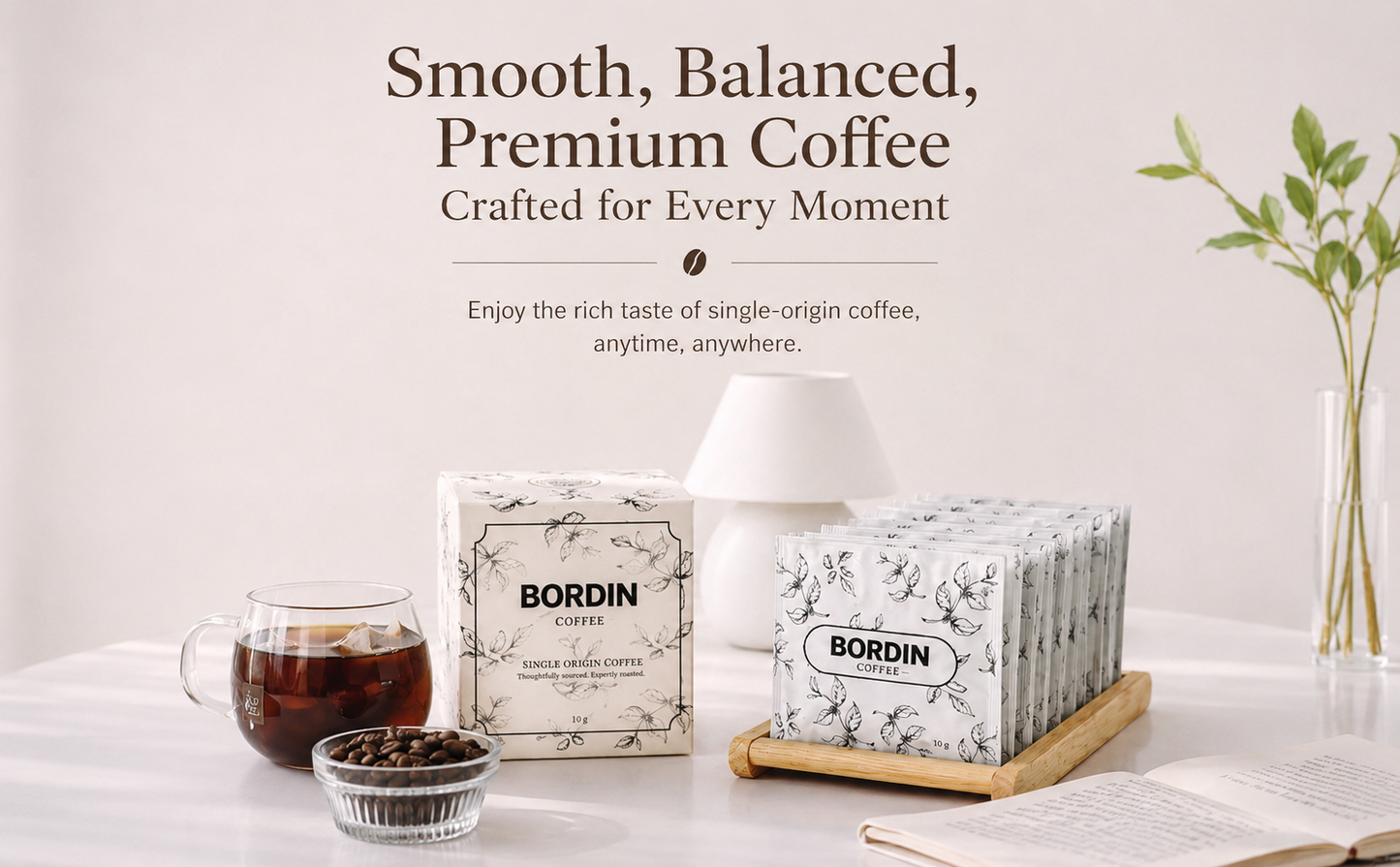 Bordin Smooth Drip Coffee Bags — 6 Count